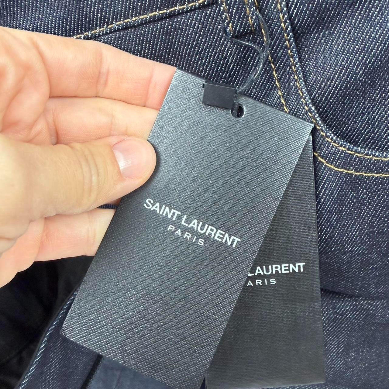 Saint Laurent Navy Denim Jeans Size