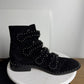 Givenchy "Elegant" Studded Multi-Buckle Ankle Boots Size 38