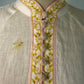 Zimmermann golden buttoned midi Size 1 Floral Linen