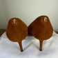 Jimmy Choo Romy brown suede pointed toe pumps size 38
