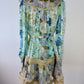 Zimmerman Rhythm Trimmed Billow Mini Dress Size 1 Aus 10 US 6 With Slip