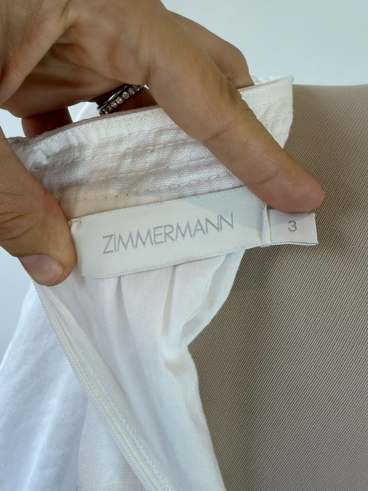 Zimmermann Mae Floral-Embroidered dress Size 3/ 14 AU/ 10 US