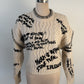 Zimmermann Dancer Embroidered Wool Sweater Size 1 EXCELLENT