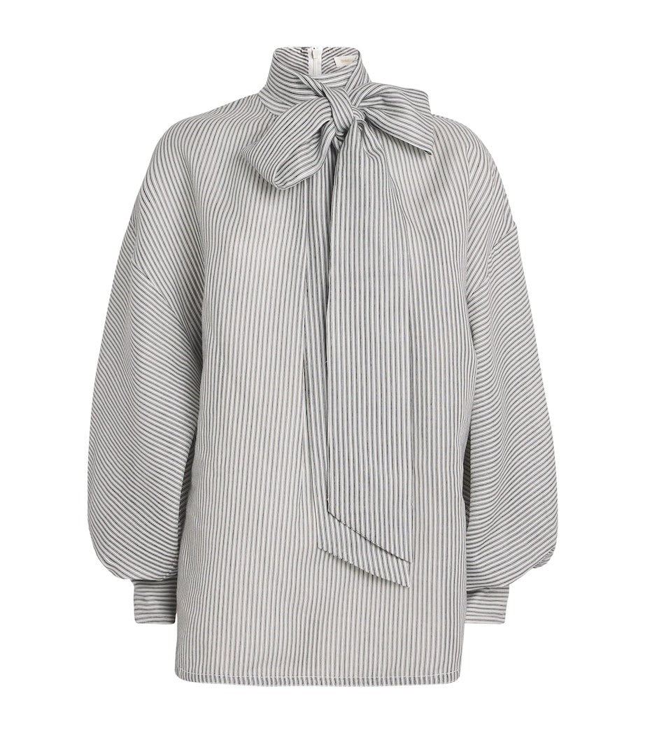 Zimmermann Hypnotic Stripped Blouse Small BNWT