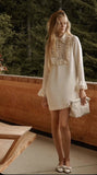 Zimmermann Lace Trim Shift Dress Size 0/UK 8/US 2