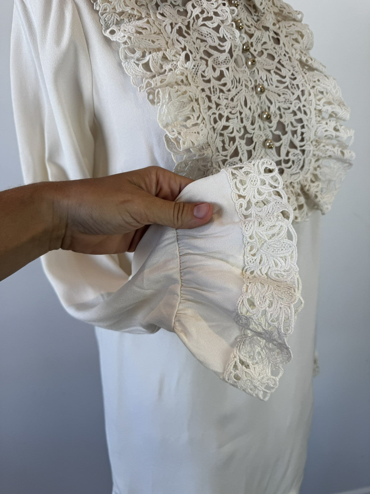 Zimmermann Lace Trim Shift Dress Size 0/UK 8/US 2