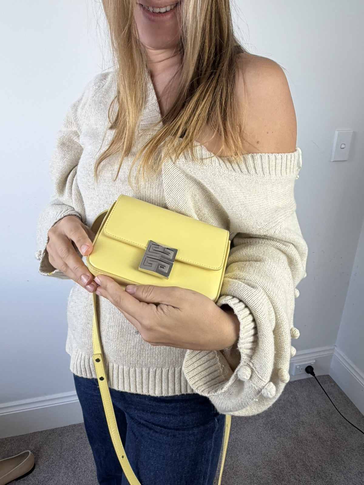 Givenchy Yellow 4G Mini Bag (rare)