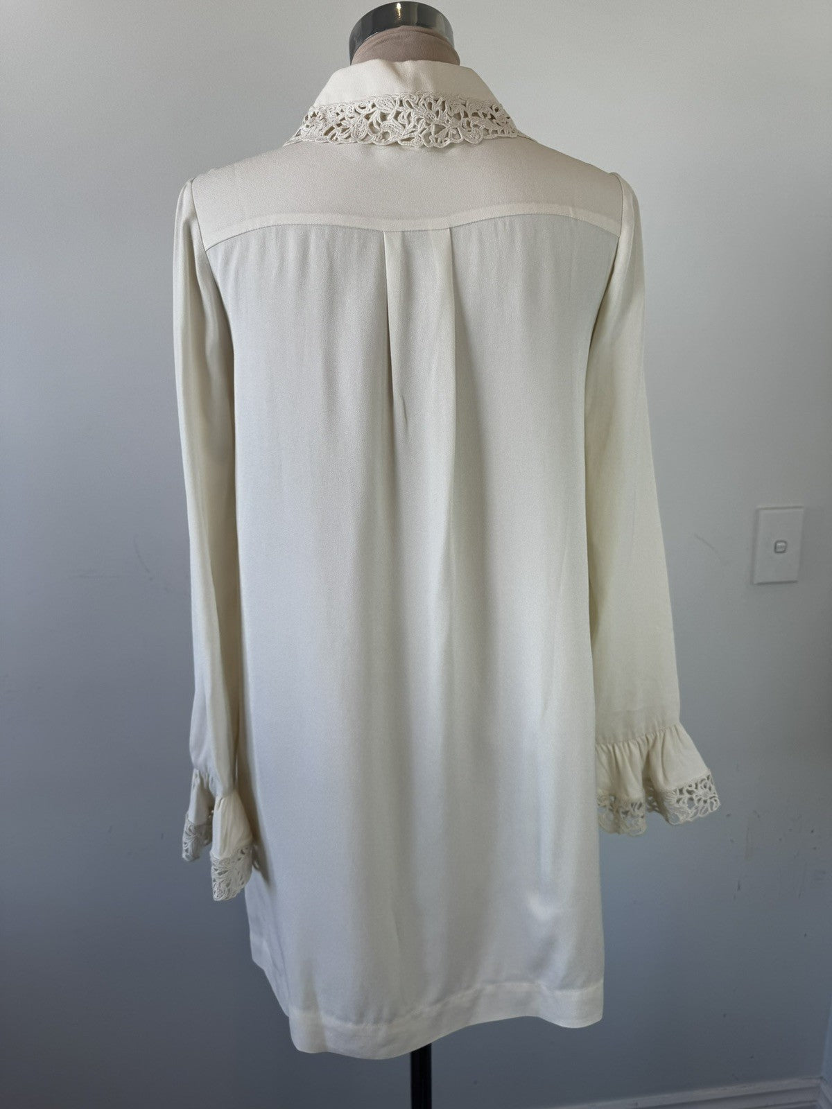 Zimmermann Lace Trim Shift Dress Size 0/UK 8/US 2