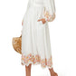 Zimmermann Mae Floral-Embroidered dress Size 3/ 14 AU/ 10 US