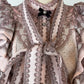 Zimmermann Crush Flared Midi Skirt 0 & Blouse 1 Set