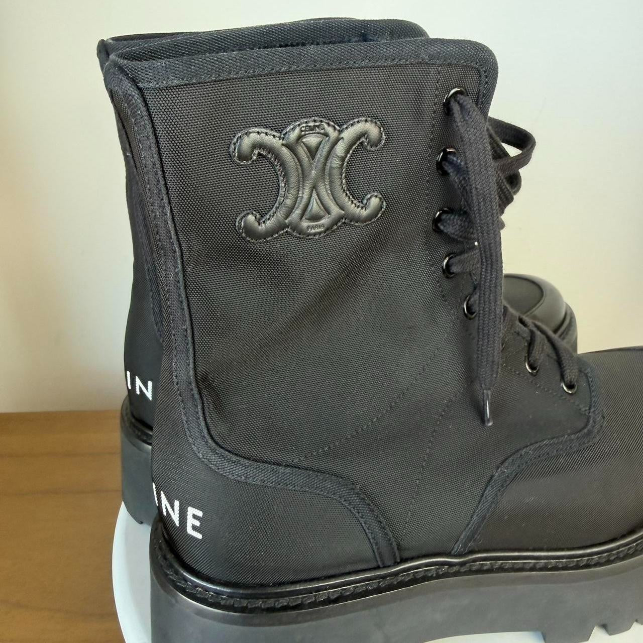 Celine Bulky lace-up boots Size 41