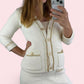 Maje Moxette Cardigan and Skirt Set Size 8-10 au