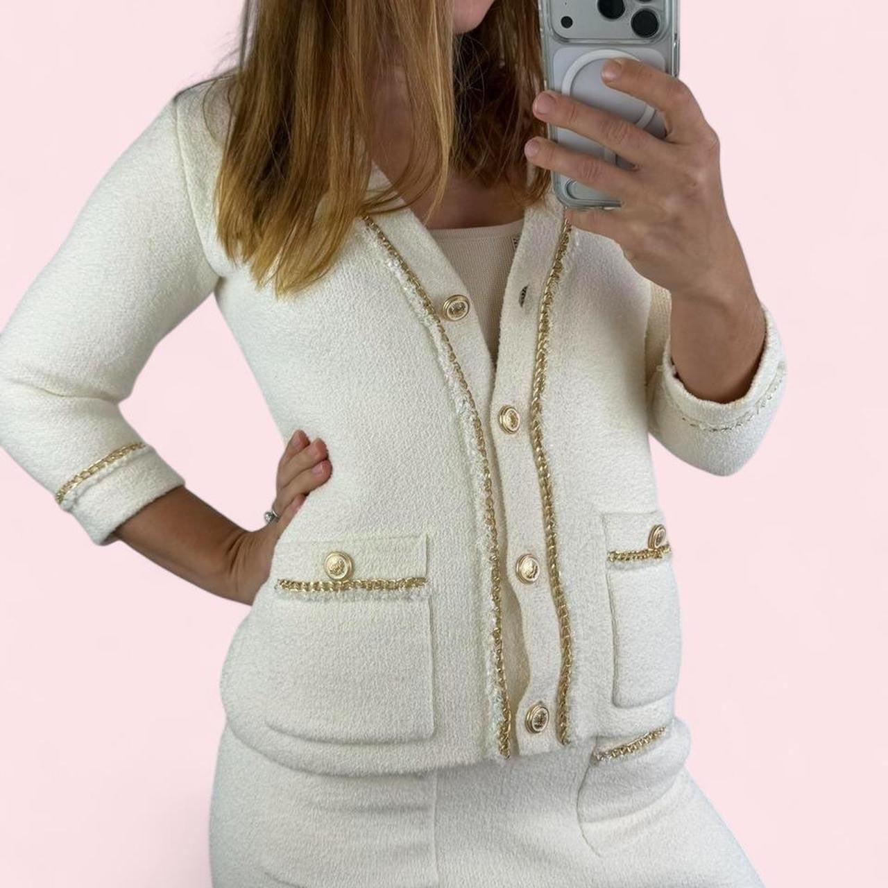 Maje Moxette Cardigan and Skirt Set Size 8-10 au