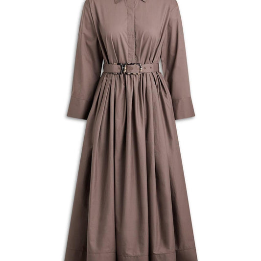 Scanlan Theodore Parachute Buckle Shirt Dress Size 6-8 au