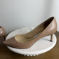 Authentic Jimmy Choo Romy 85 Pumps Shoes sz 38 In Nude