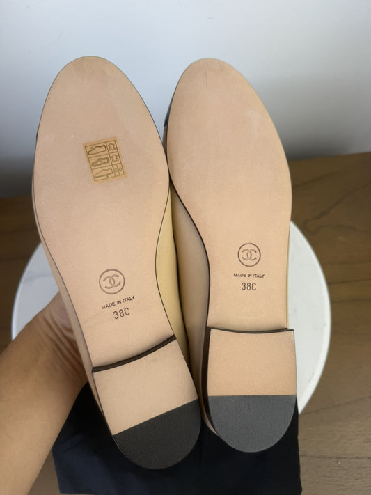 Chanel Ballerina Flats Size 38 Unused Brand new 