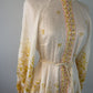 Zimmermann golden buttoned midi Size 1 Floral Linen