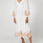 Zimmermann Mae Floral-Embroidered dress Size 3/ 14 AU/ 10 US