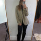 Karl Lagerfeld blazer in Taupe Color 34 eu (6-10 au)