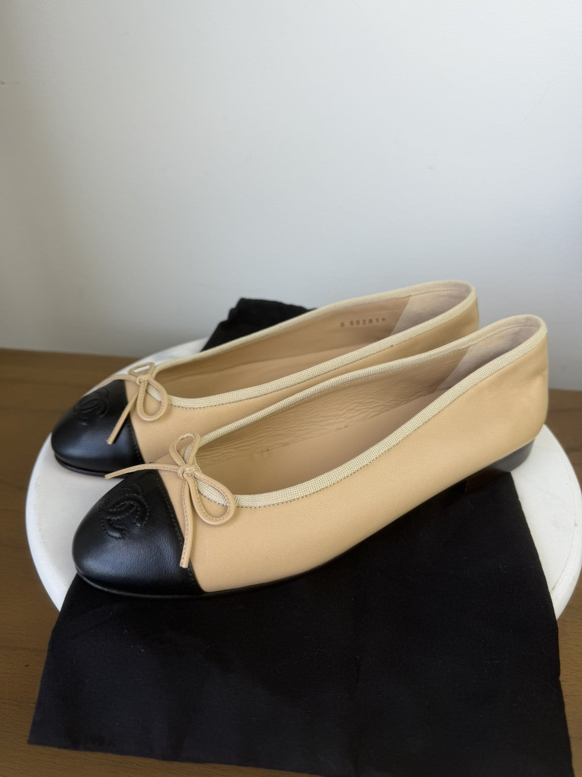 Chanel Ballerina Flats Size 38 Unused Brand new 