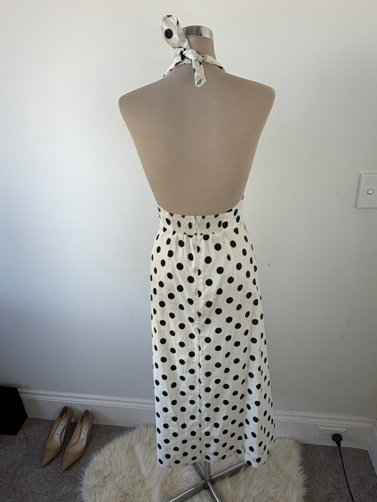 Zimmermann Bellitude linen-blend dress  Size 1 Excellent