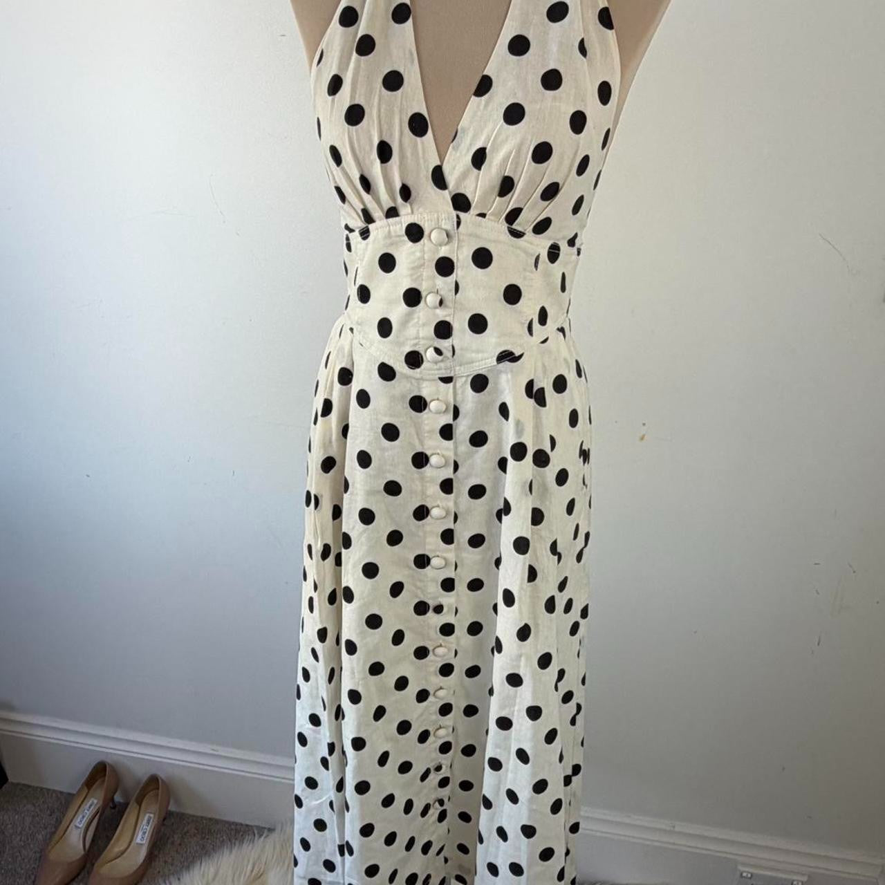 Zimmermann Bellitude linen-blend dress  Size 1 Excellent