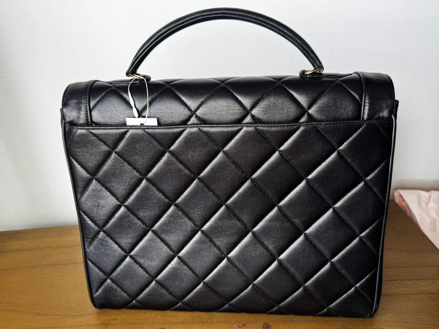 Chanel Kelly Top Handle Bag 24k GOLD lambskin Bag