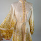 Zimmermann Golden Buttoned Dress Size 1