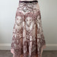 Zimmermann Crush Flared Midi Skirt 0 & Blouse 1 Set