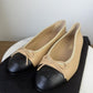 Chanel Ballerina Flats Size 38 Unused Brand new 