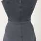 Scanlan Theodore Lurex Black mini dress size XS