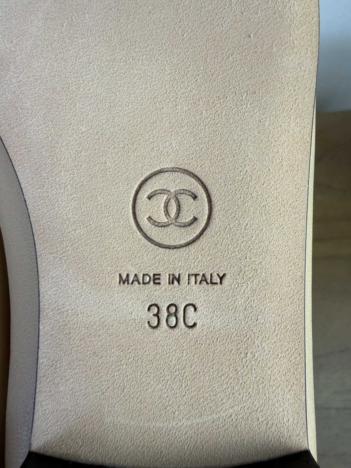 Chanel Ballerina Flats Size 38 Unused Brand new 