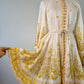 Zimmermann golden buttoned midi Size 1 Floral Linen