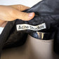 ACNE Studios Women Biker Lamb Leather Jacket Black Zip Long Sleeve Size 36