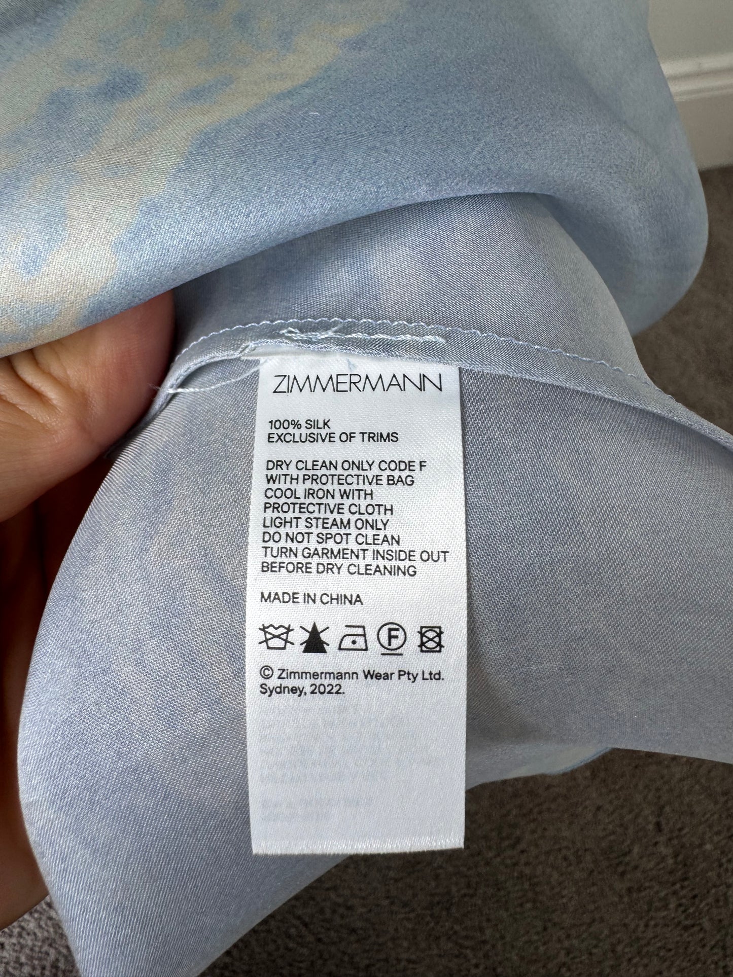 Zimmermann Tama Bias Dress Size 1 BNWT