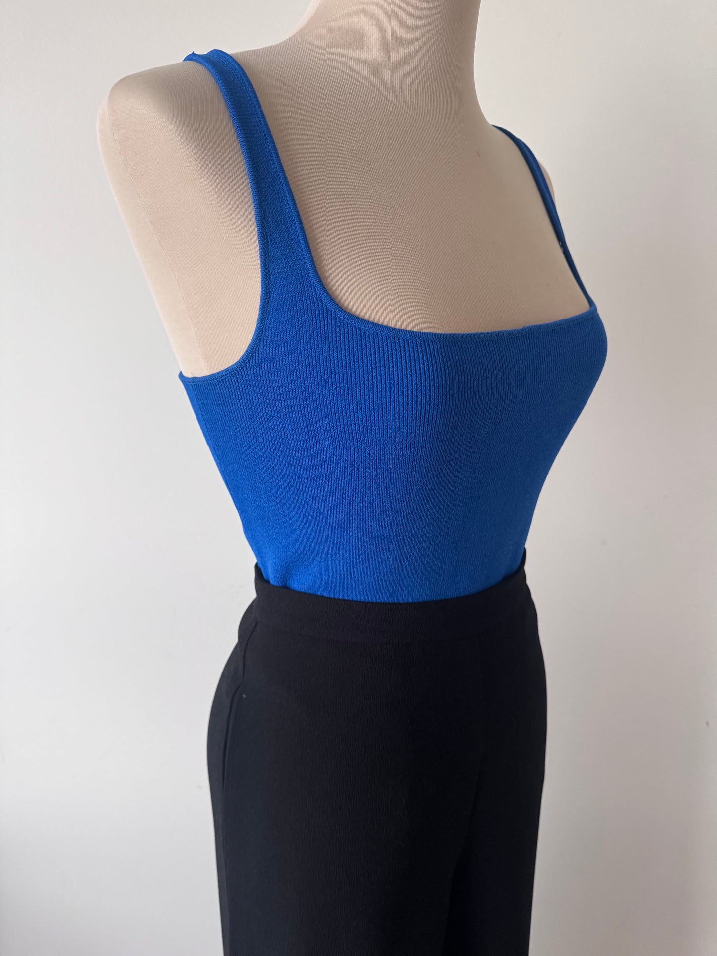 Scanlan Theodore Crepe Royal Blue Top