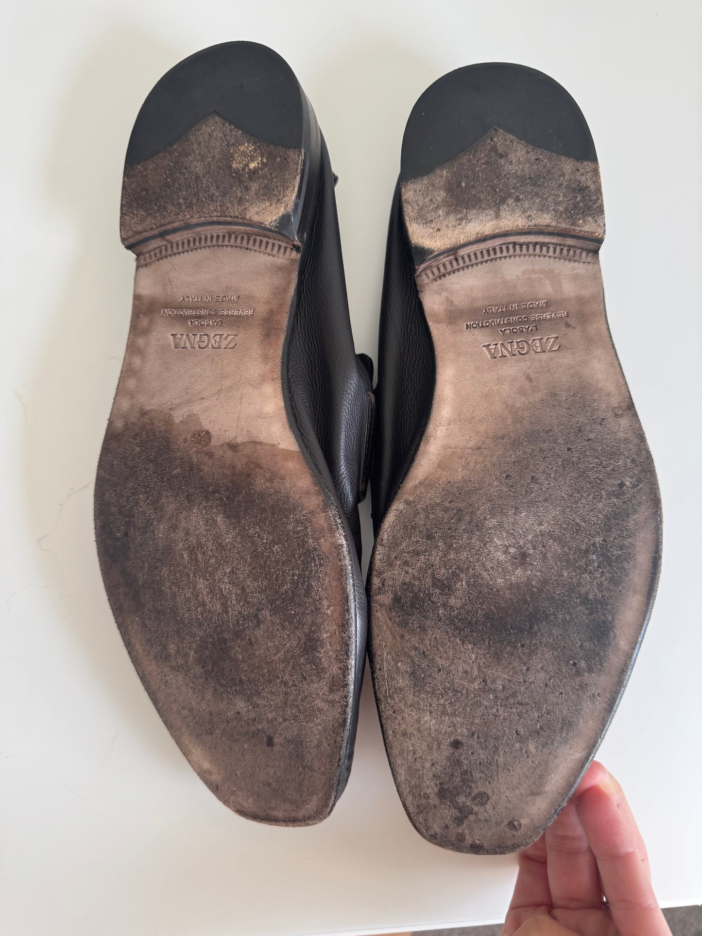 Zegna Lasola Loafers Size 43