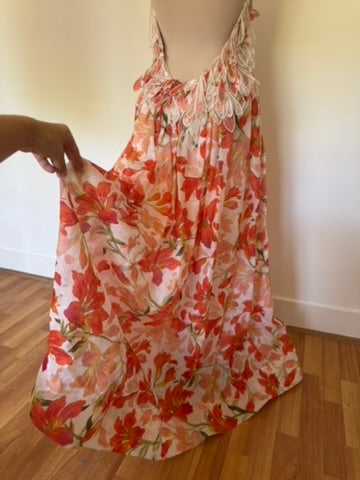 Zimmermann Tranquility Feather Dress Size 2