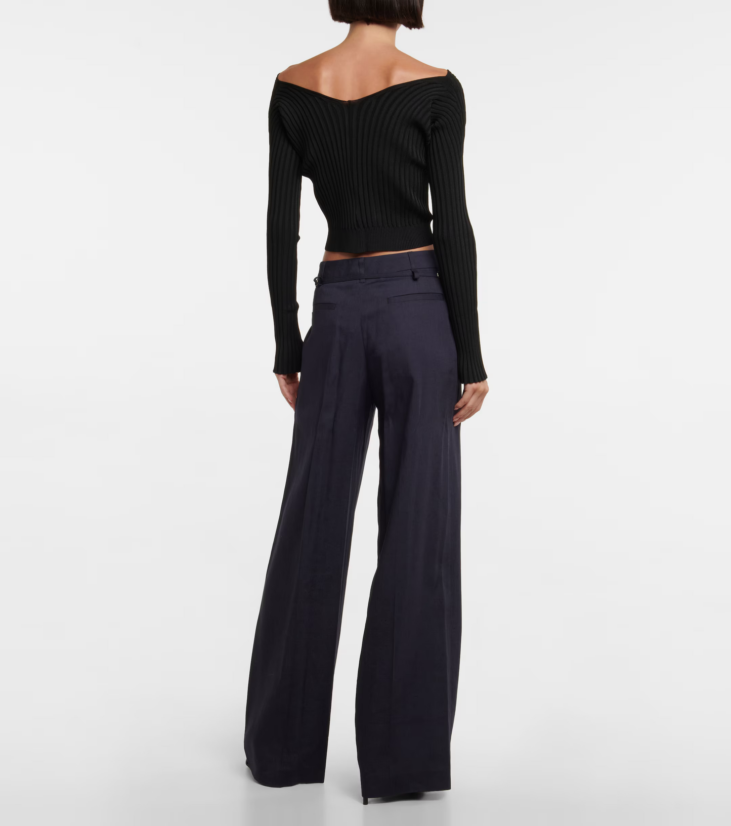 JACQUEMUS
La Maille Pralù Longue logo cardigan size M