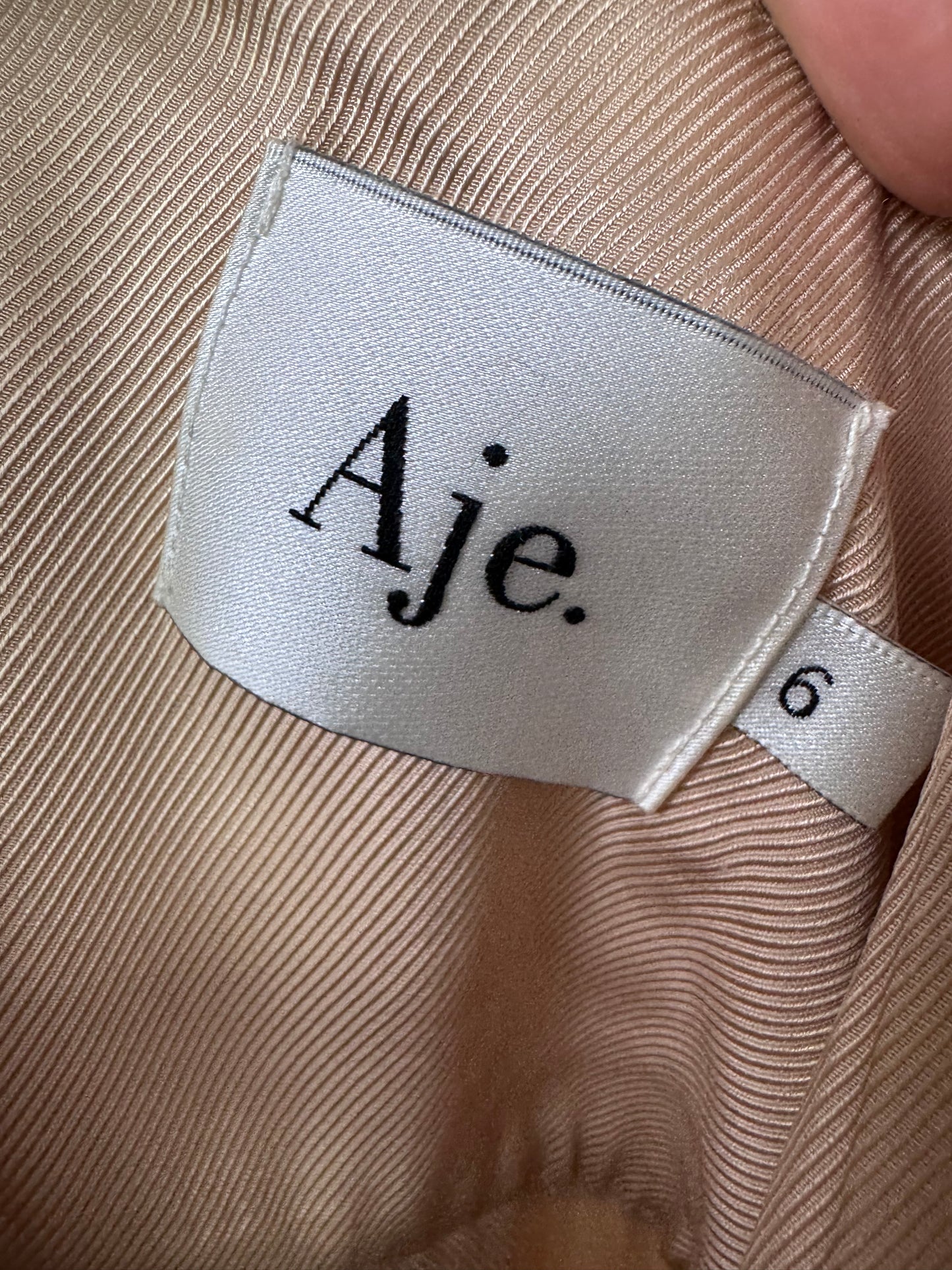 Aje Enfilade Set Size 8 pants size 6 blouse