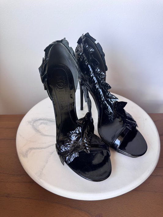 Alexander McQueen Leaf Sandals Size 36