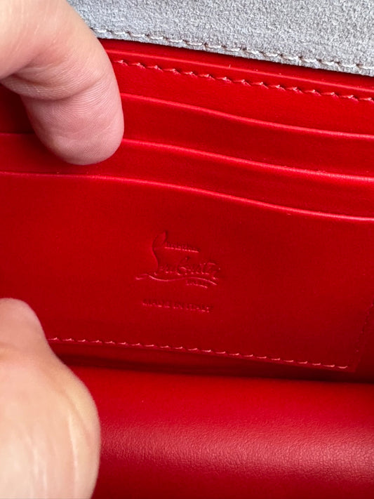 Christian Louboutin Clutch Loubi 54 iridescent