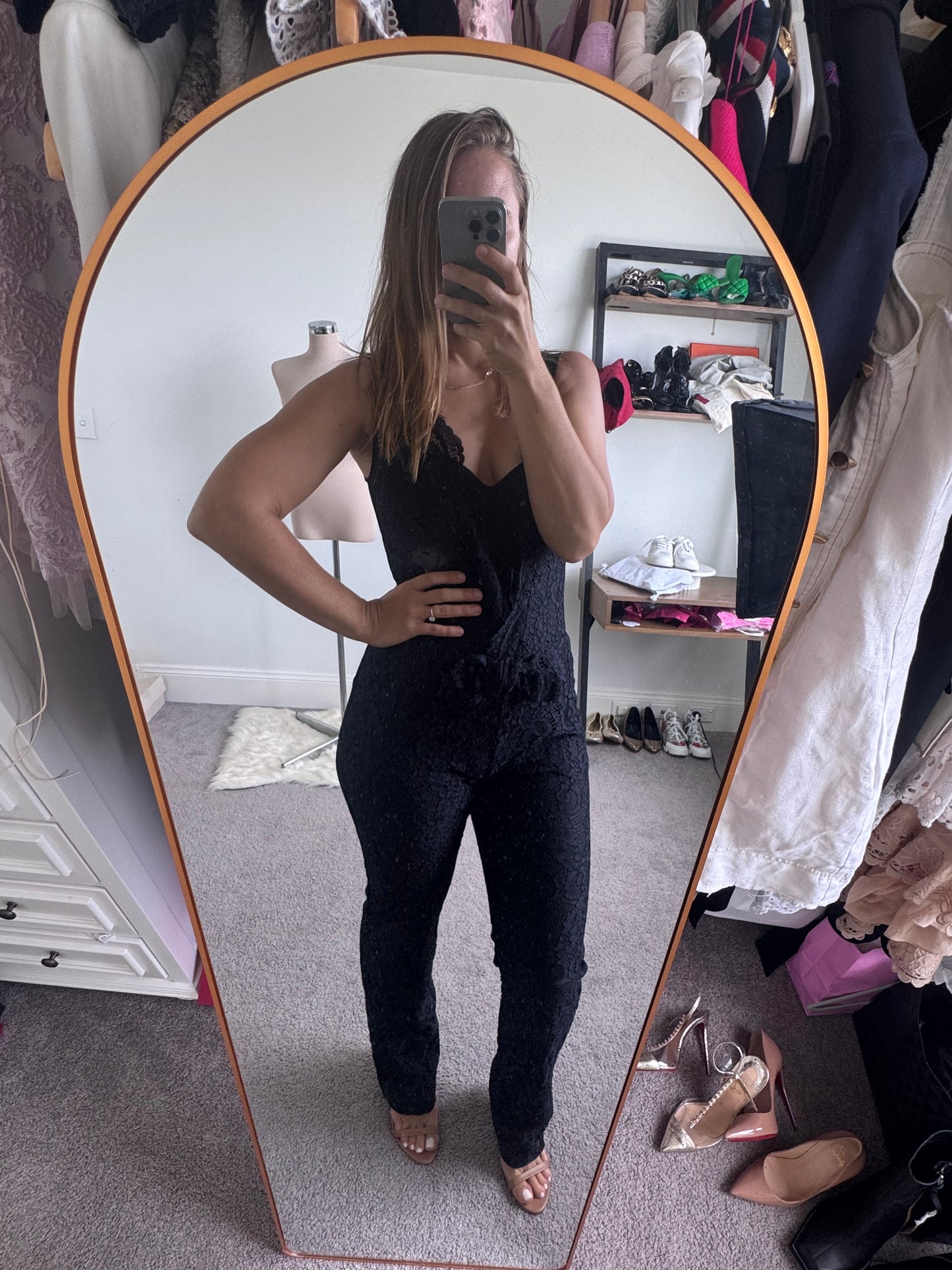 Claudie Pierlot navy jumpsuit Size 36