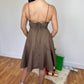 Scanlan Theodore Green Khaki Parachute Mini Dress