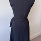 Camilla Marc banks midi dress black