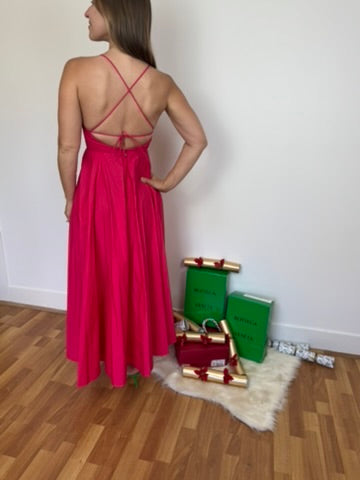 Scanlan Theodore Parachute Midi Dress Size XS