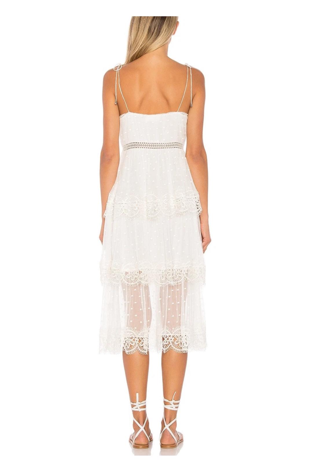 Zimmermann Meridian Lace Midi dress