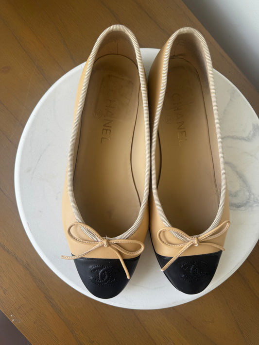 Chanel Ballet Flats Size 39