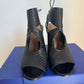 Aquazurra Sexy Thing perforated leather heel 37.5 EUX