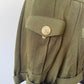 BNWT Balmain Military Knit Two-Piece Shorts Set - Khaki - Size FR 38